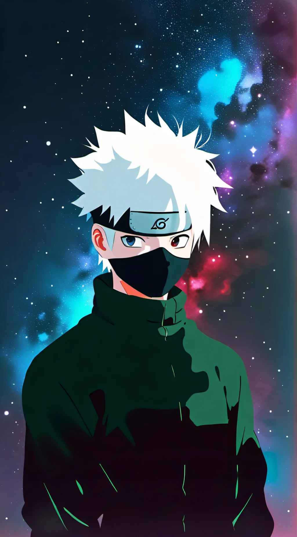 ai character: kakashi and guy background