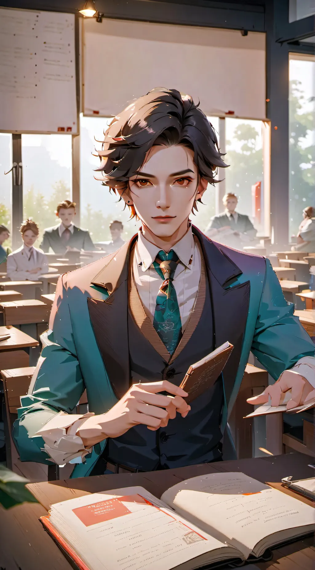 ai character: Mr Jay background