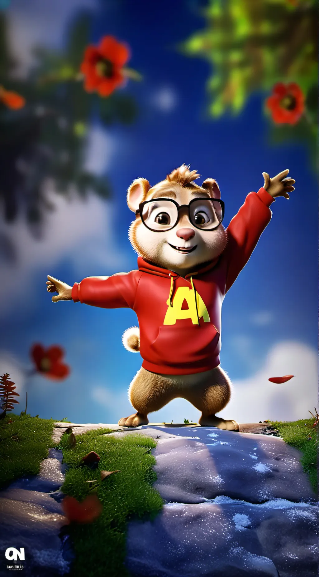 ai character: Alvin and the 🐿️s background