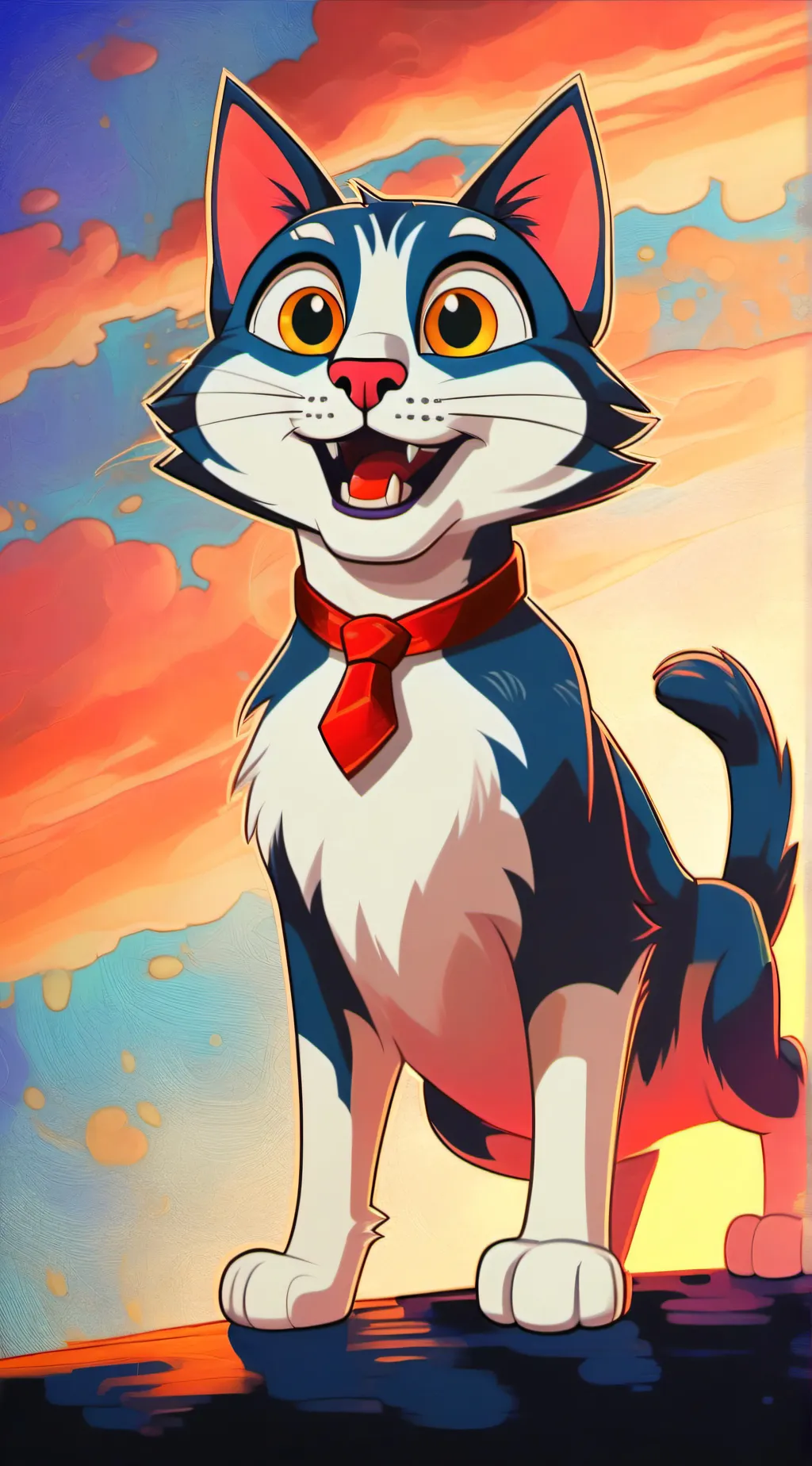 ai character: candy the cat fnac background