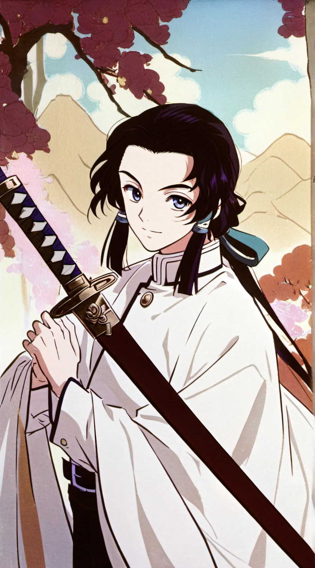 ai character: Boss KNY background