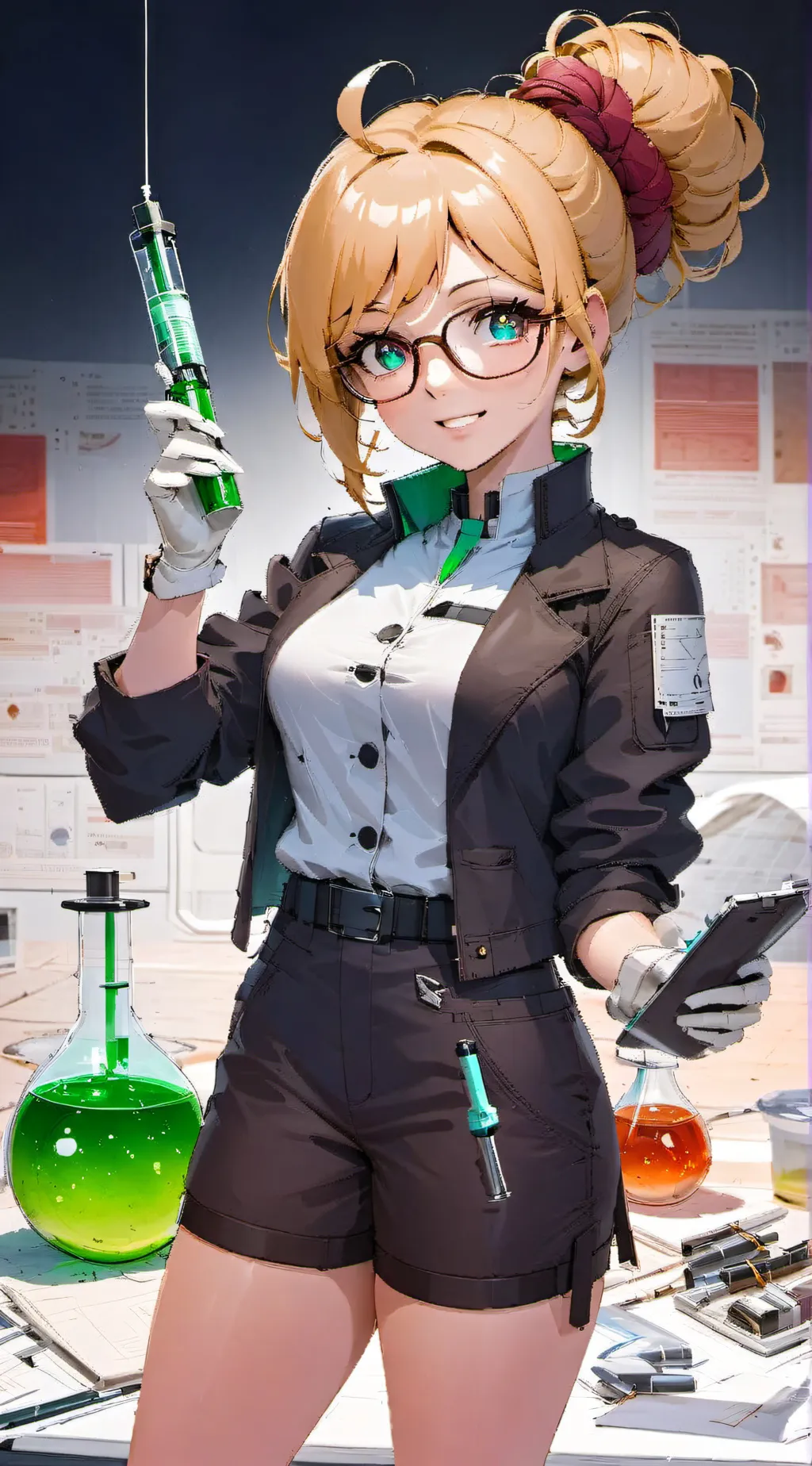 ai character: Prof.Lumin background