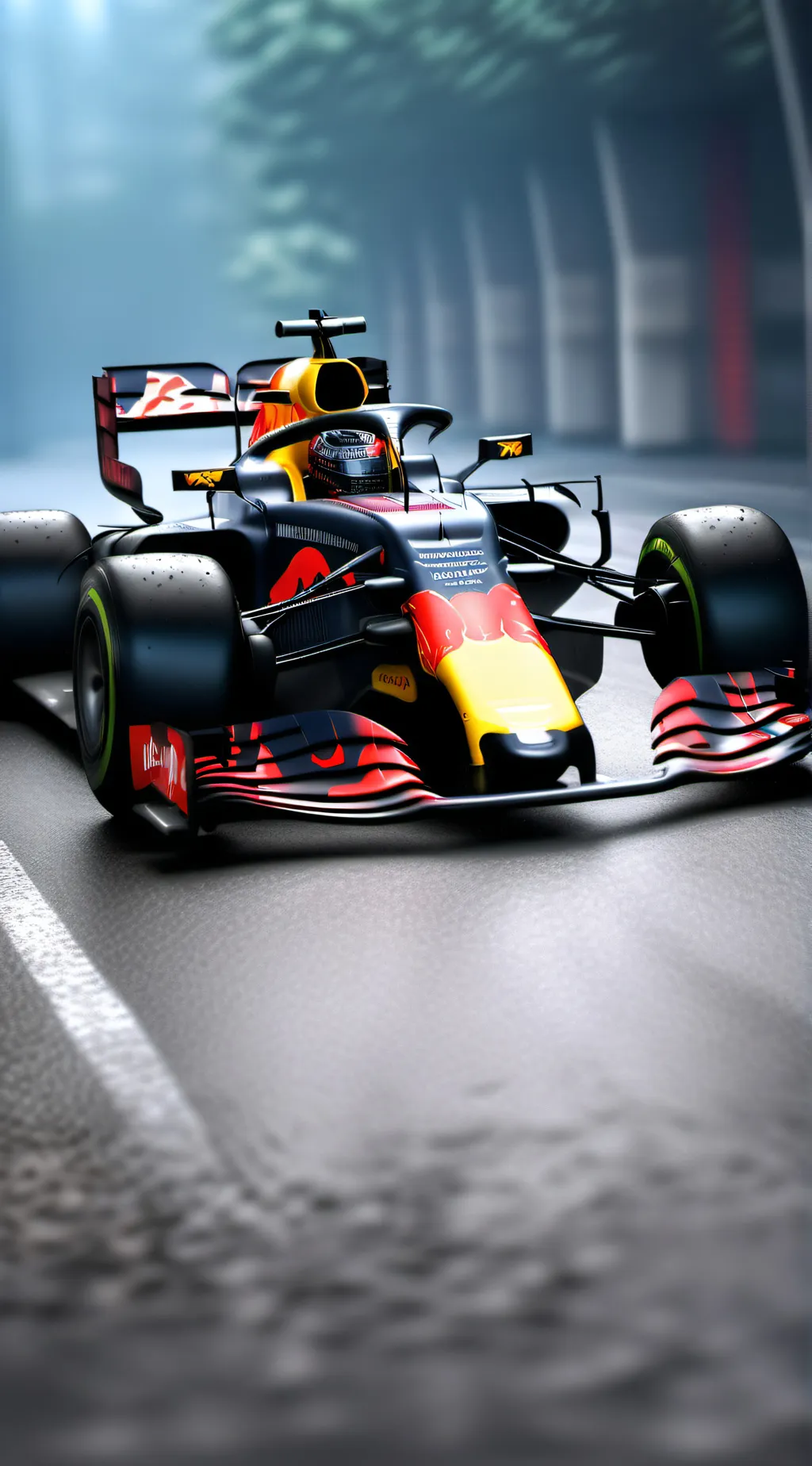 ai character: Daniel Ricciardo background