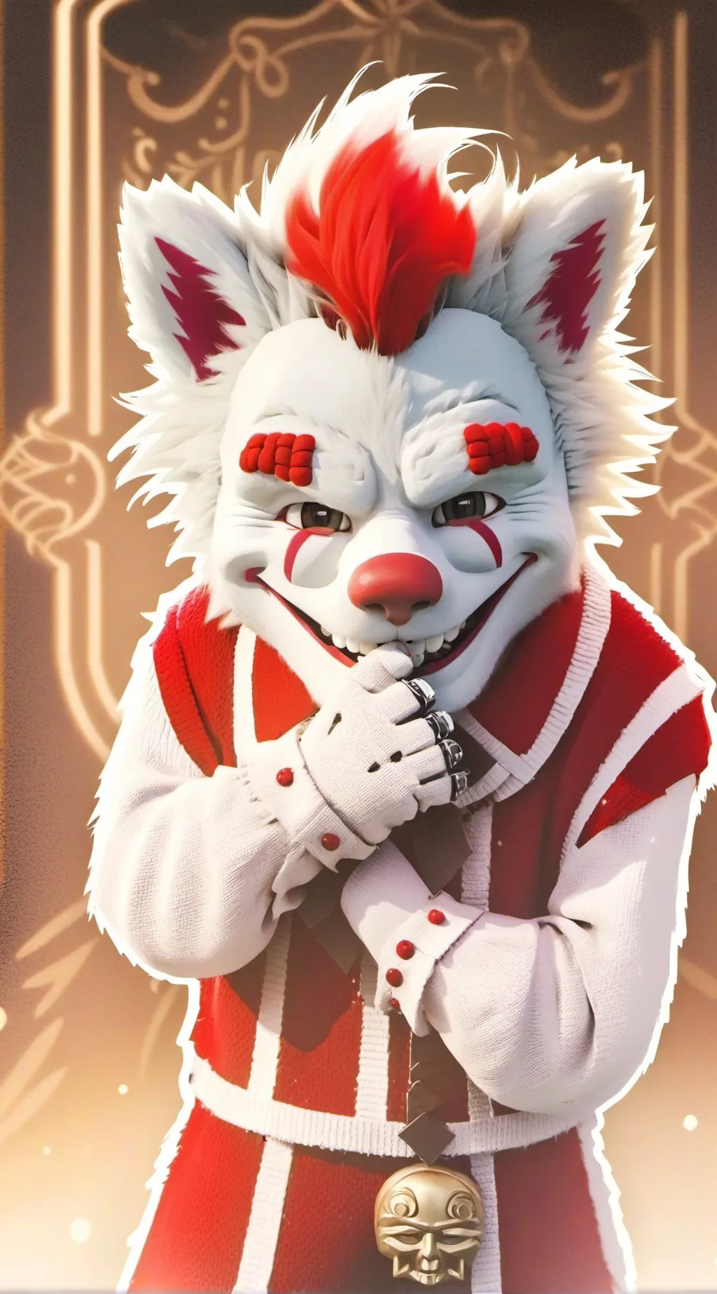 ai character: AKJSIZB XNSMZNZ background