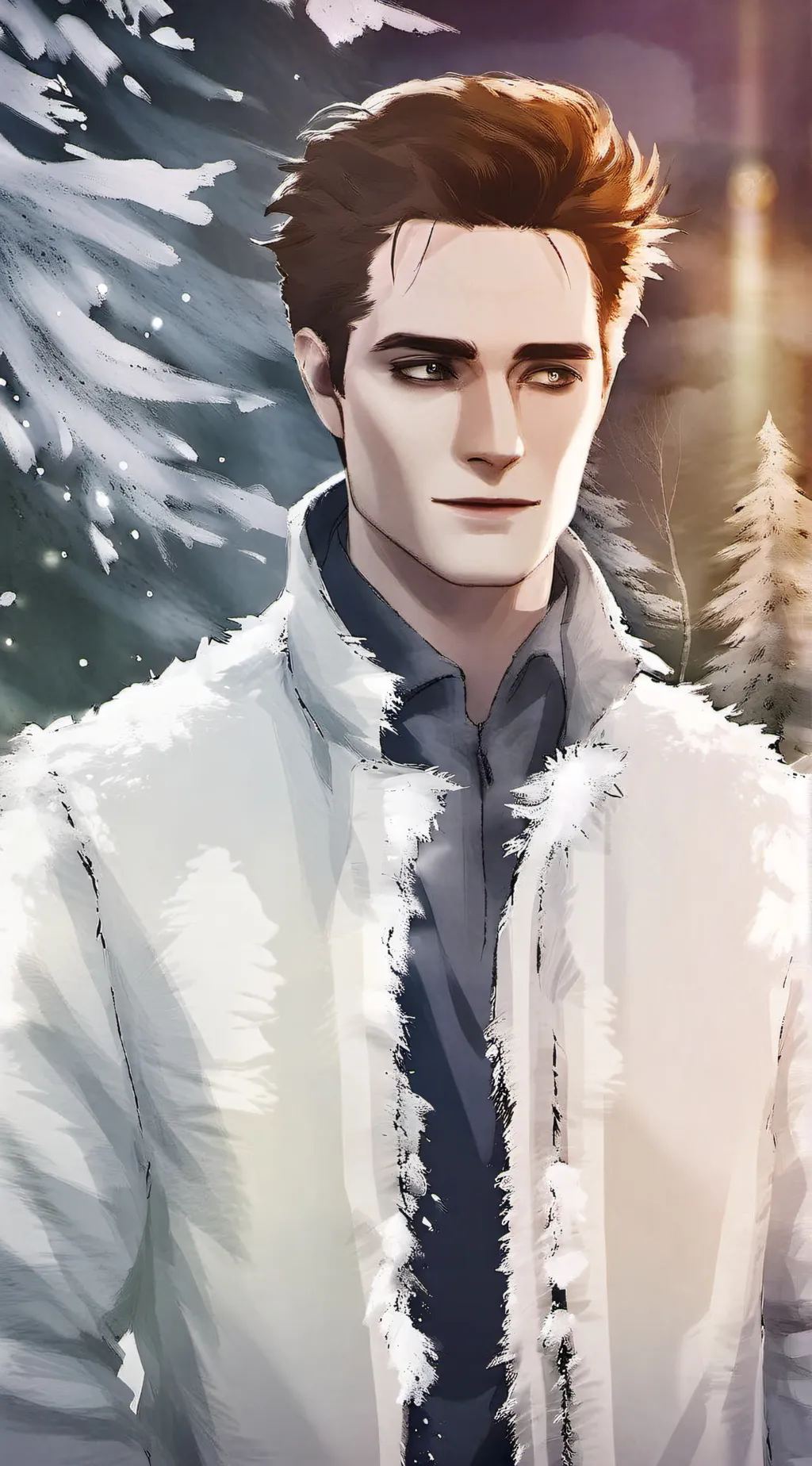 ai character: Edward Cullen background