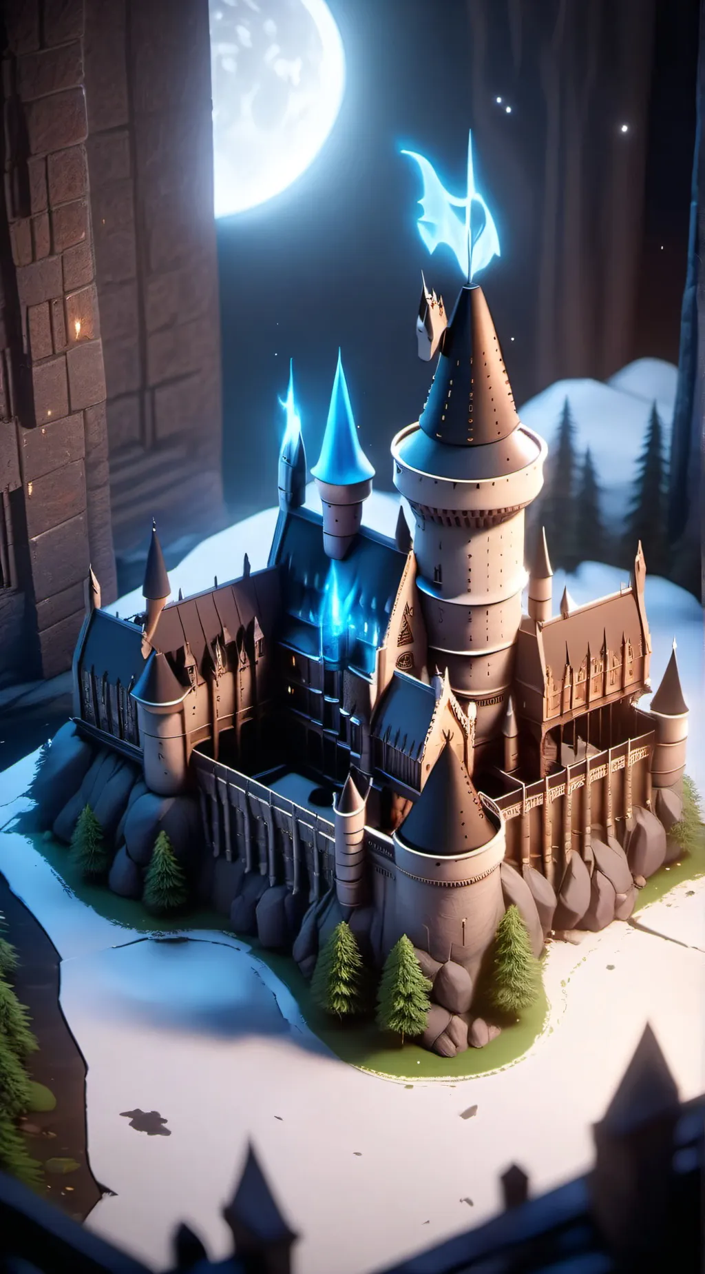 ai character: hogwarts rumor background
