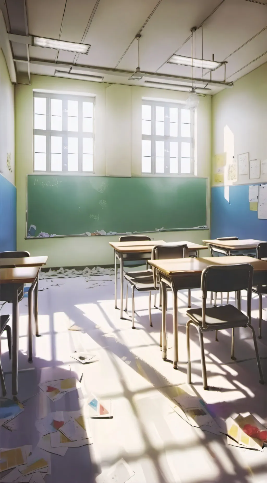 ai character: Normal School! background