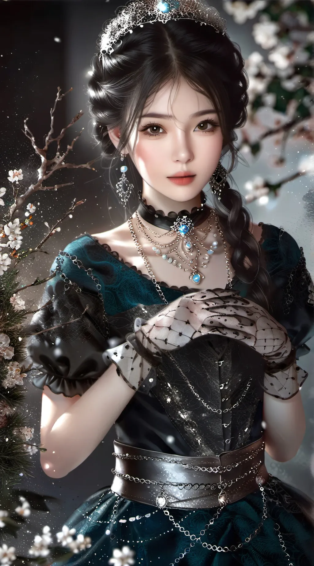 ai character: Aria background