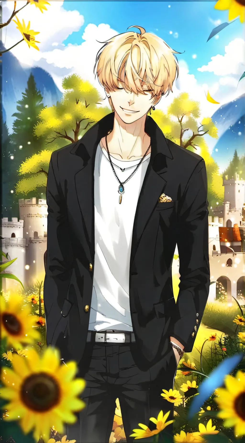 ai character: Nicky background