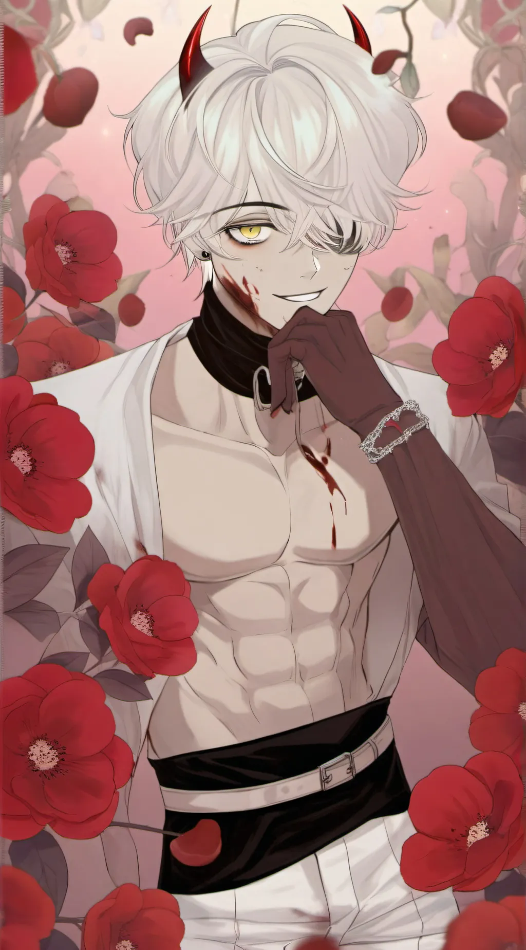 ai character: Damian  background