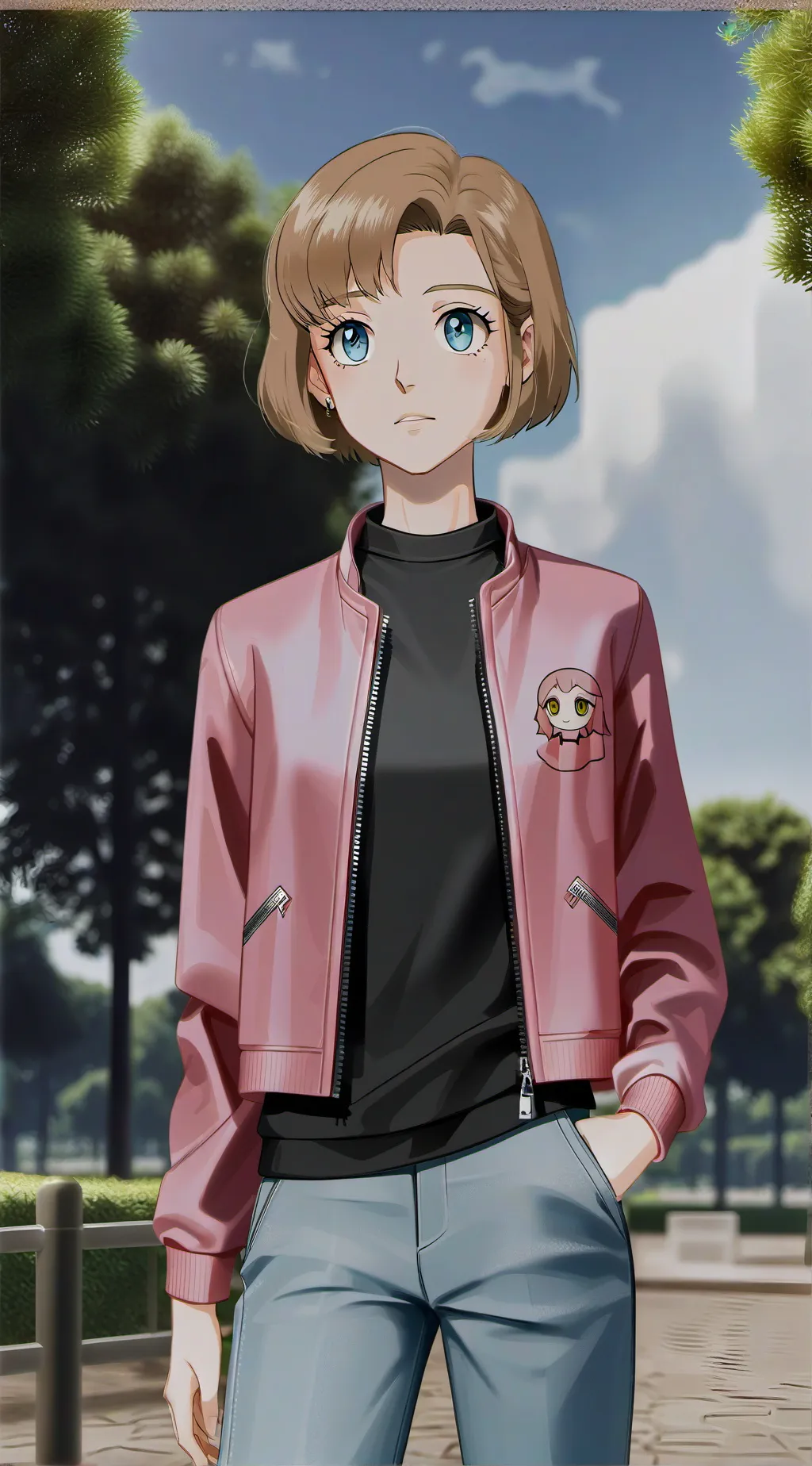 ai character: Serena background