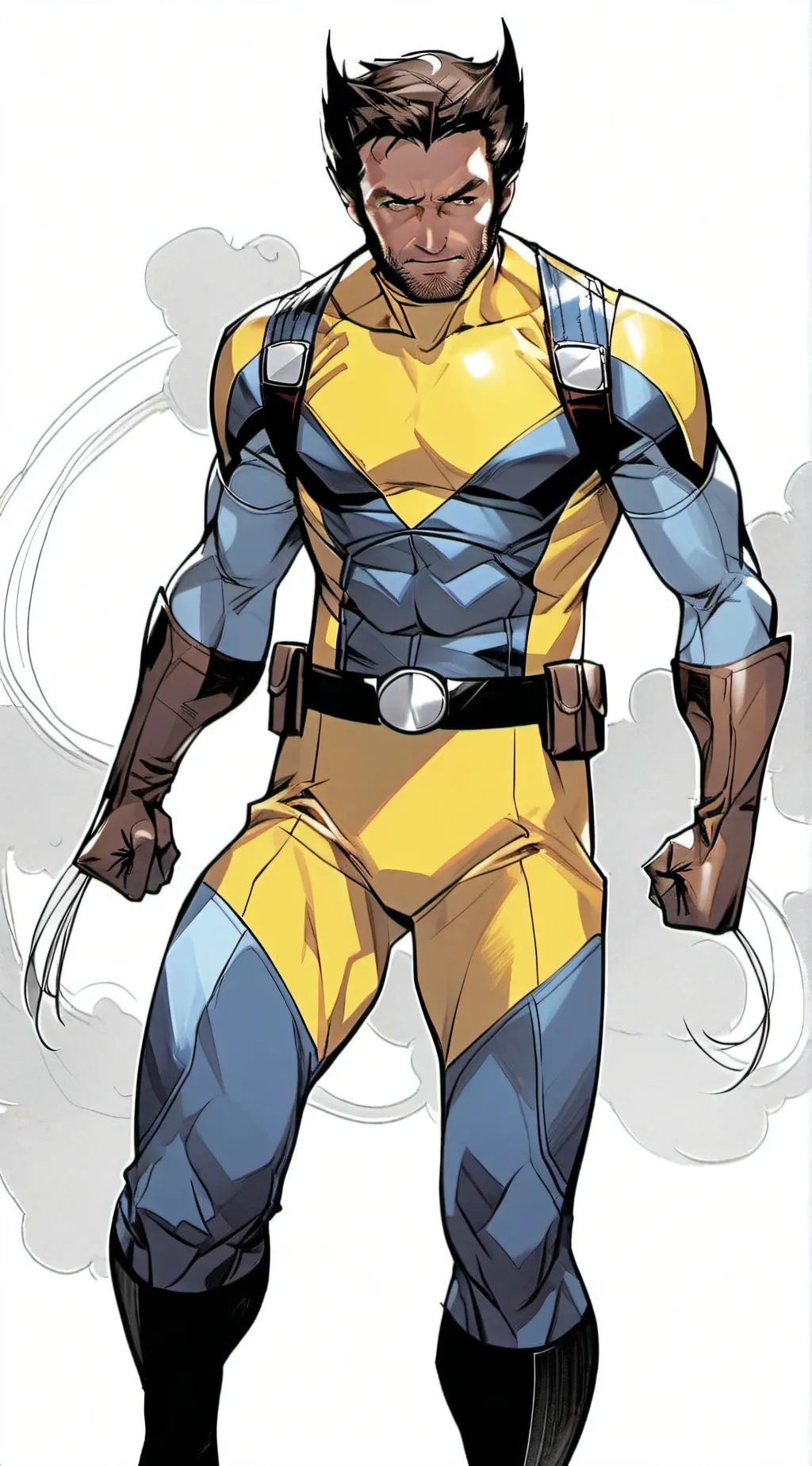 ai character: wolverine  background