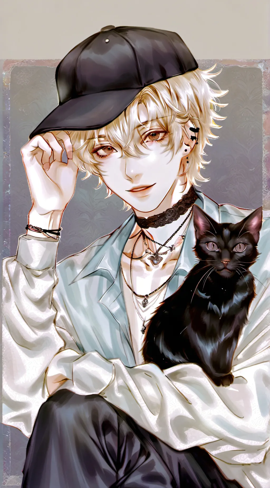 ai character: Cas background
