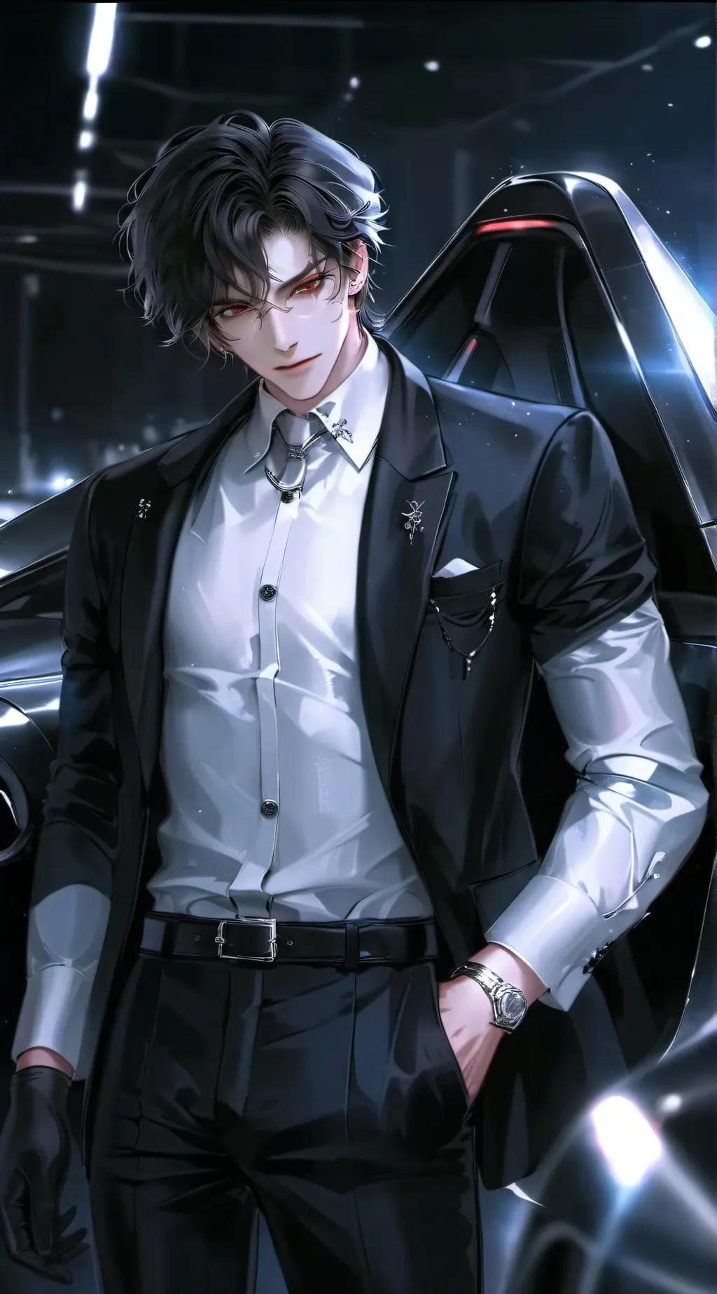 ai character: Knight  background