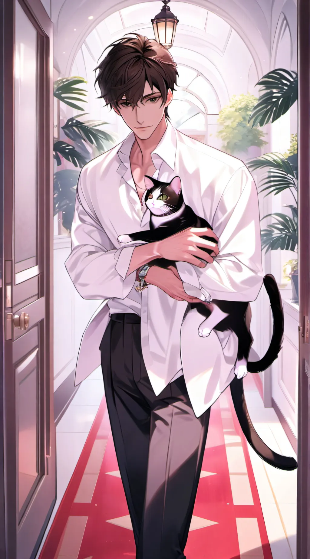 ai character: Caleb  background