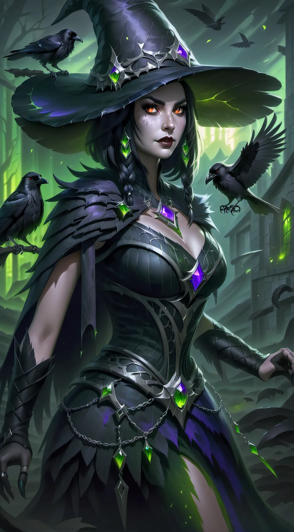 ai character: Morgana background