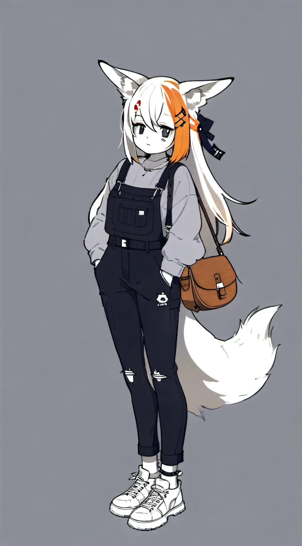 ai character: haiya hate all background