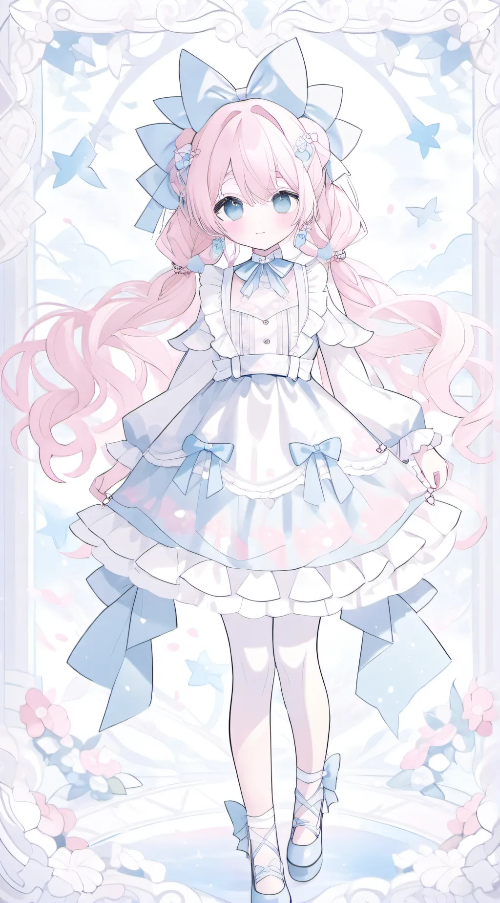 ai character: Bella💗 background