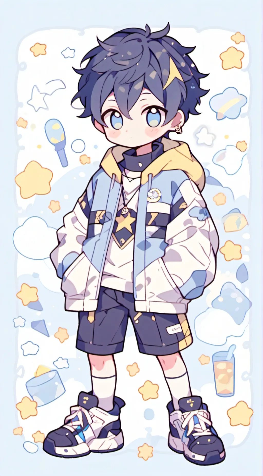 ai character: Giyuu background