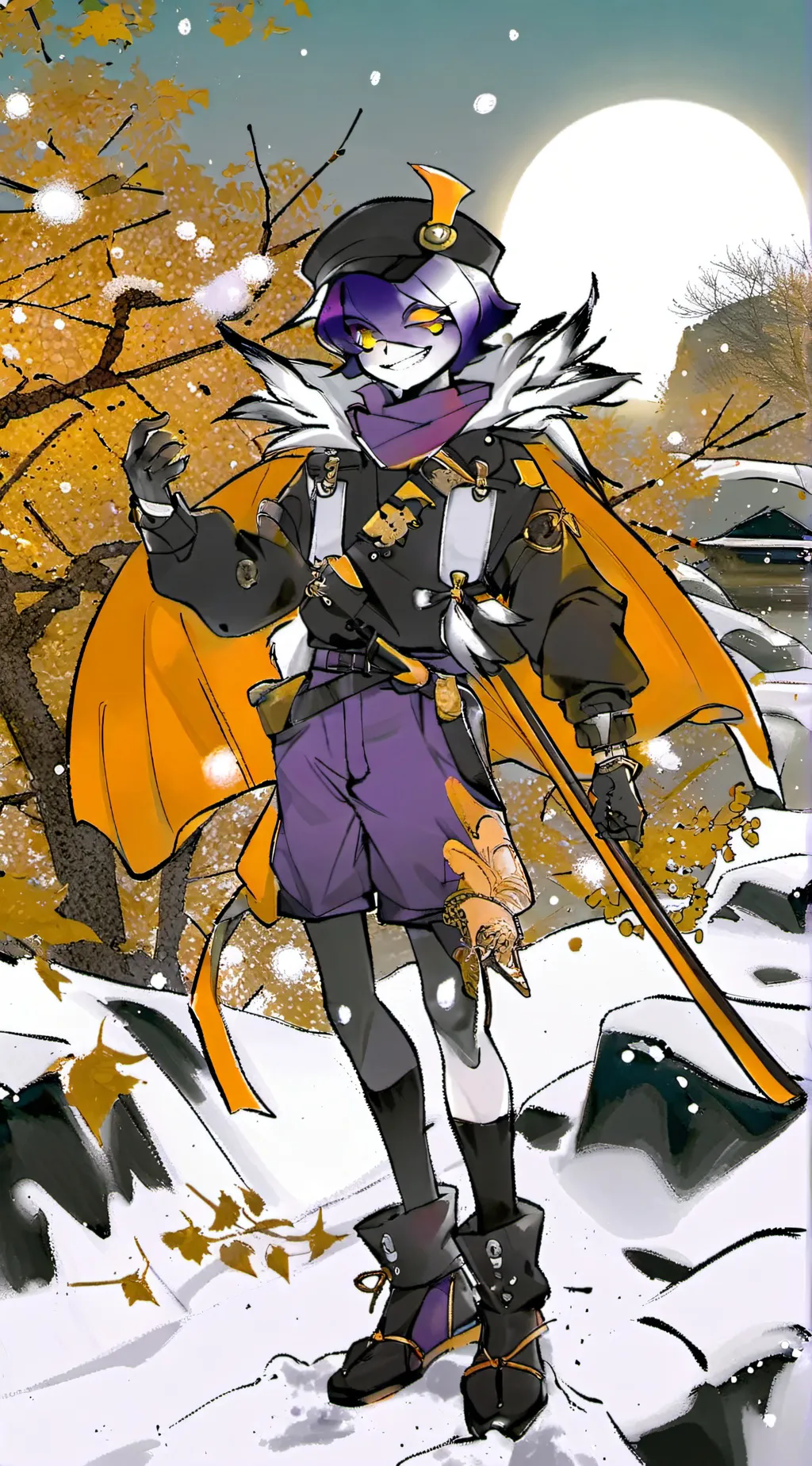 ai character: Murder drones! background
