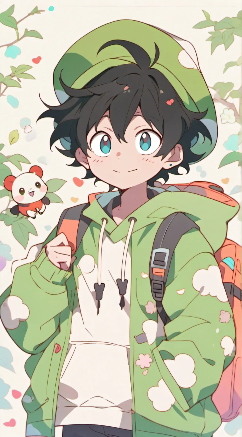 ai character: Mha Adopt background
