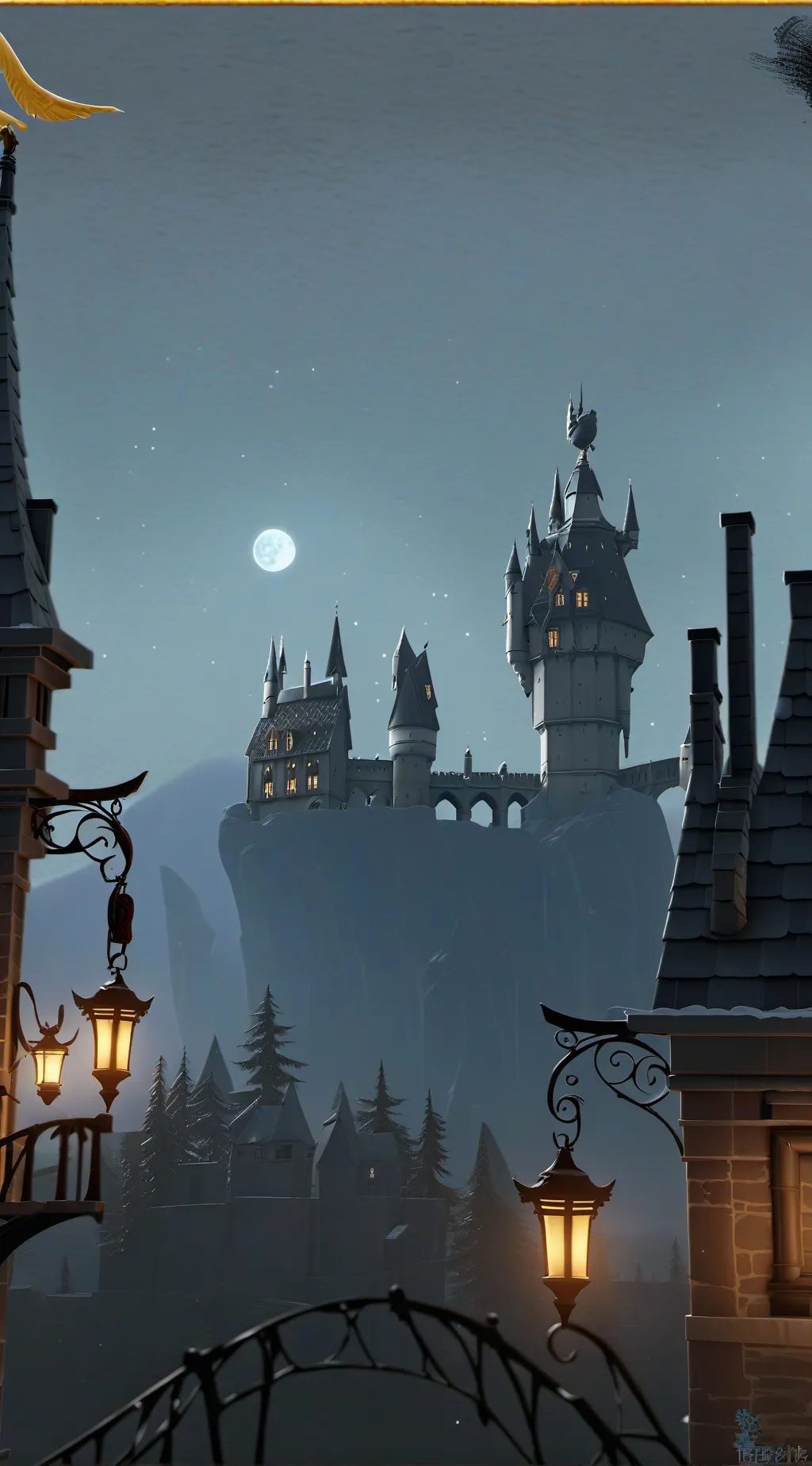ai character: ~Hogwarts~ background