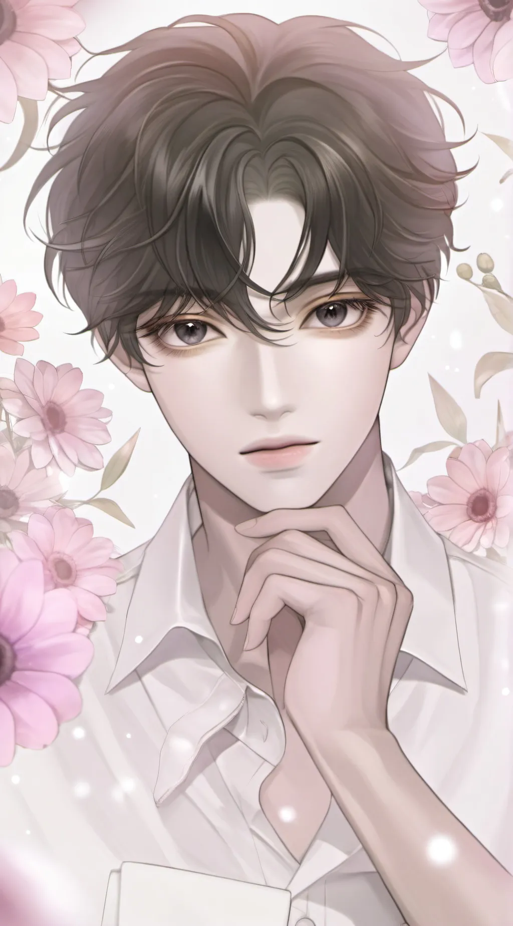 ai character: Ji-min Kim background