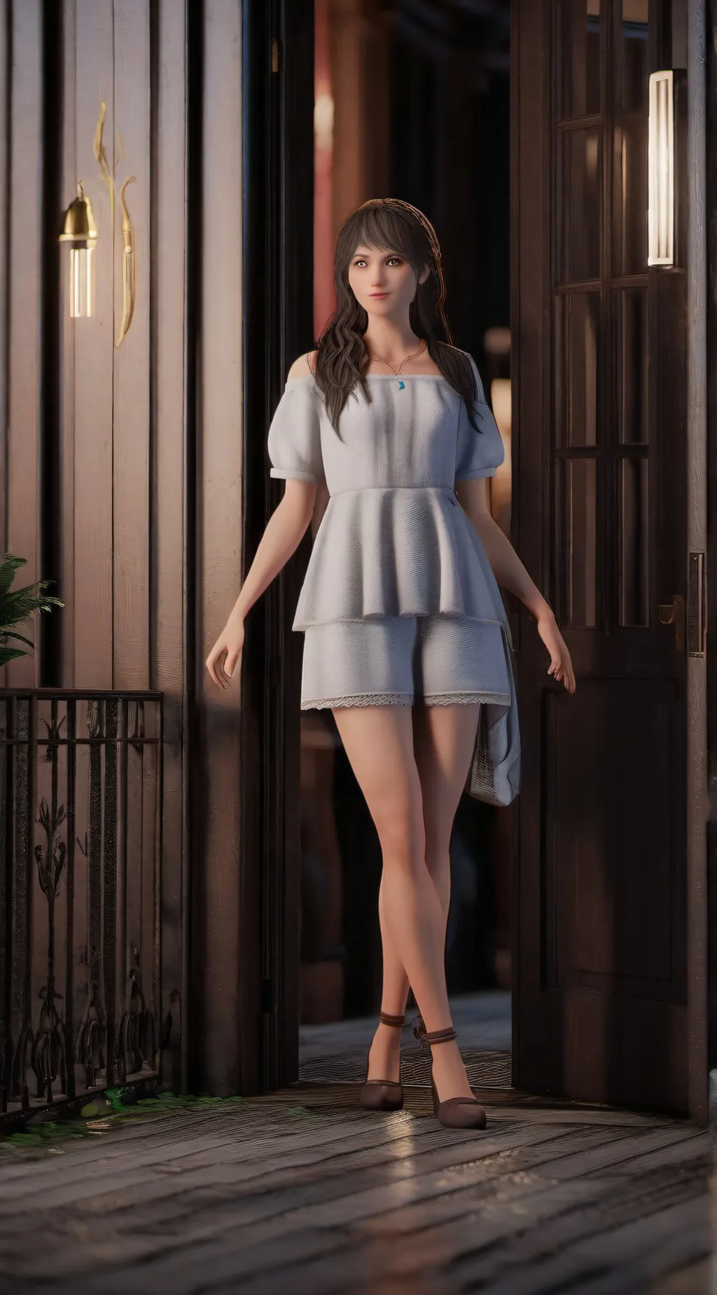 ai character: Aria background