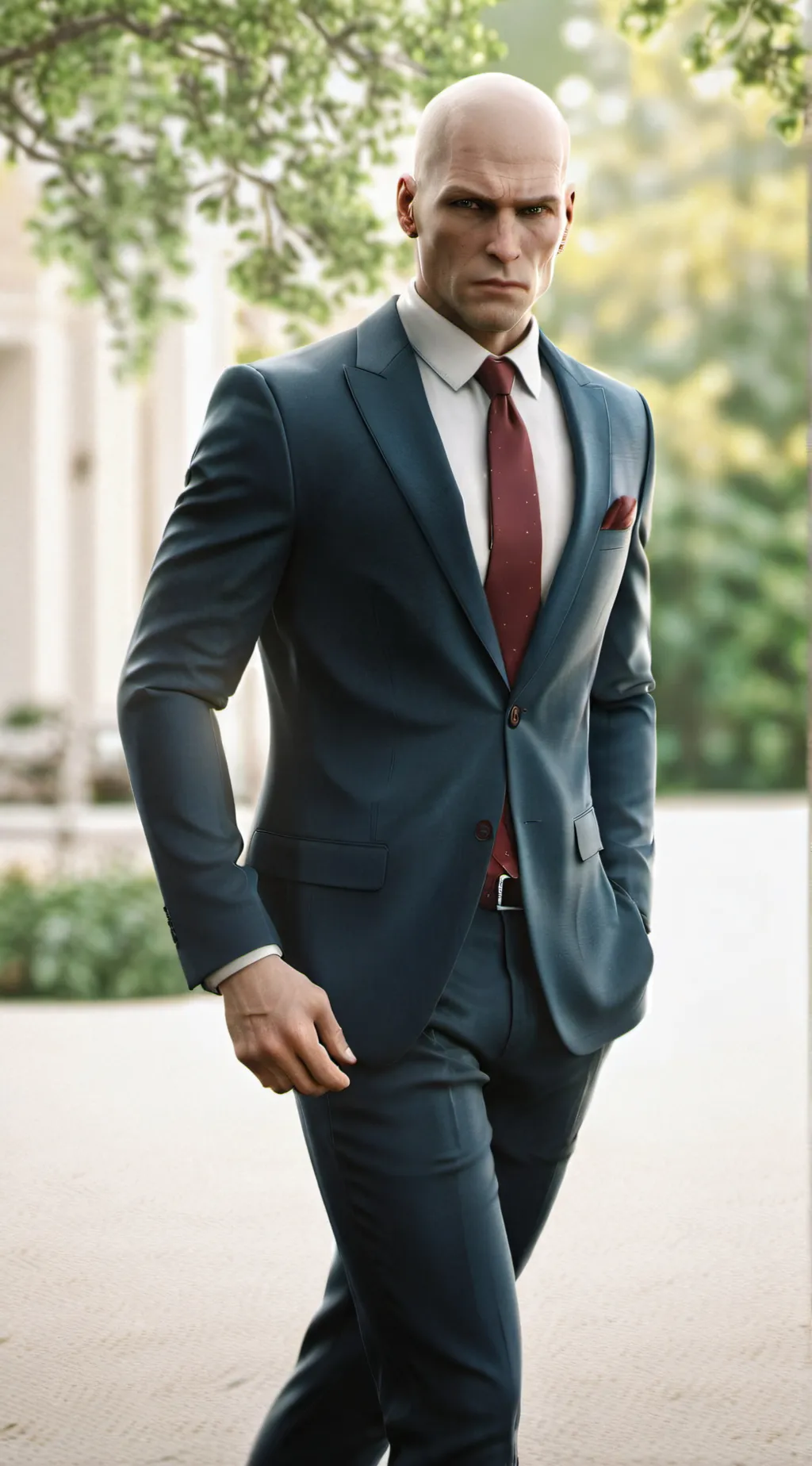 ai character: Agent 47 background