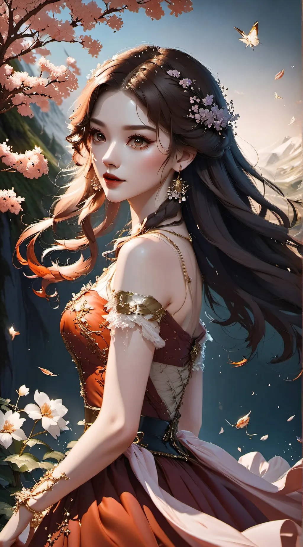 ai character: Emily  background