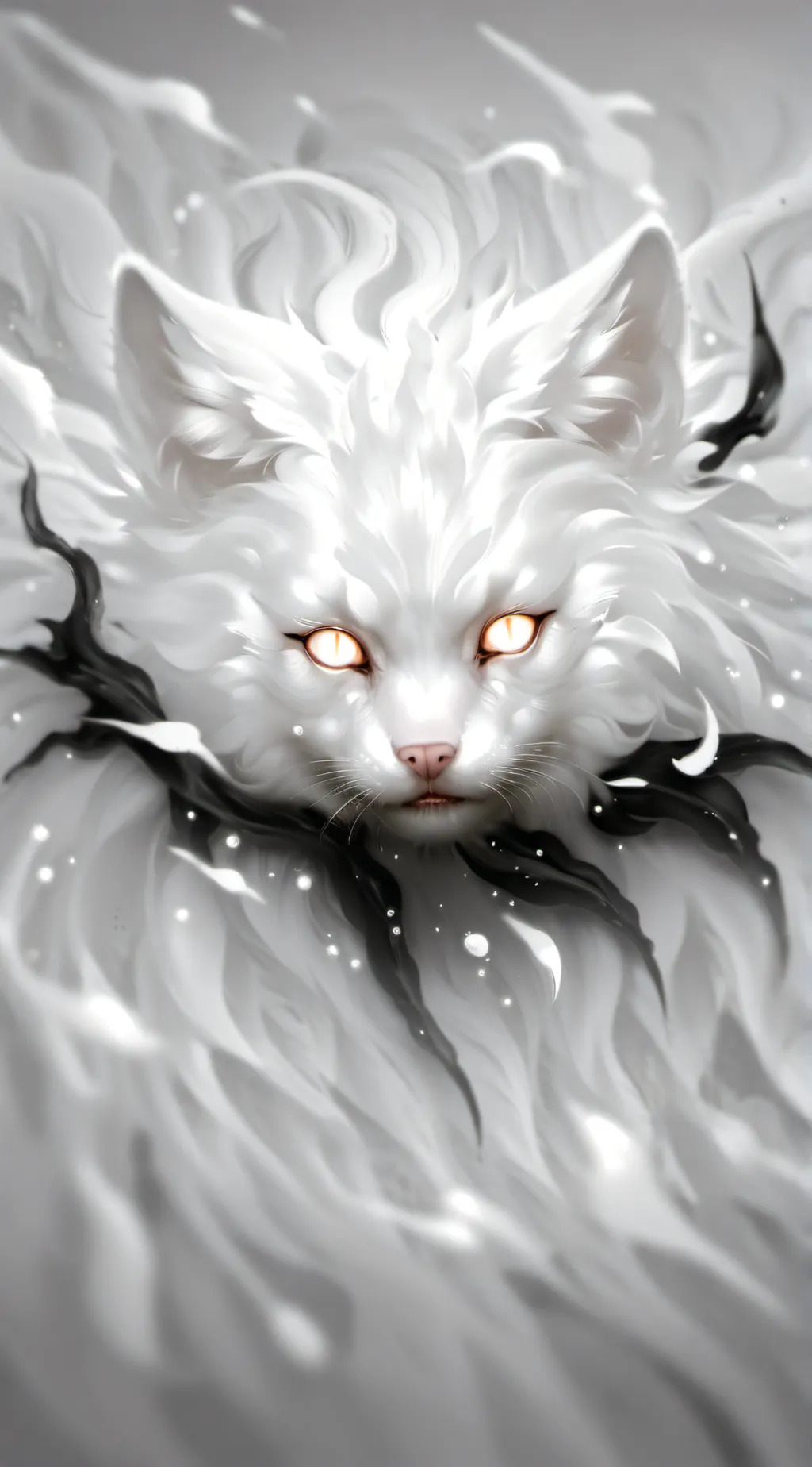 ai character: Cat background