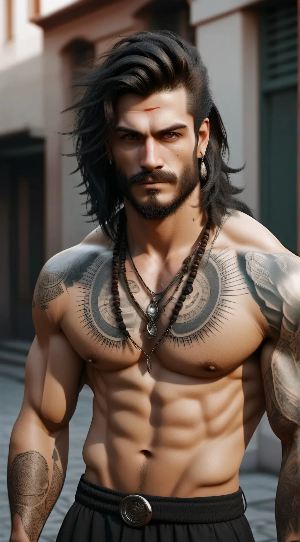 ai character: Alex background