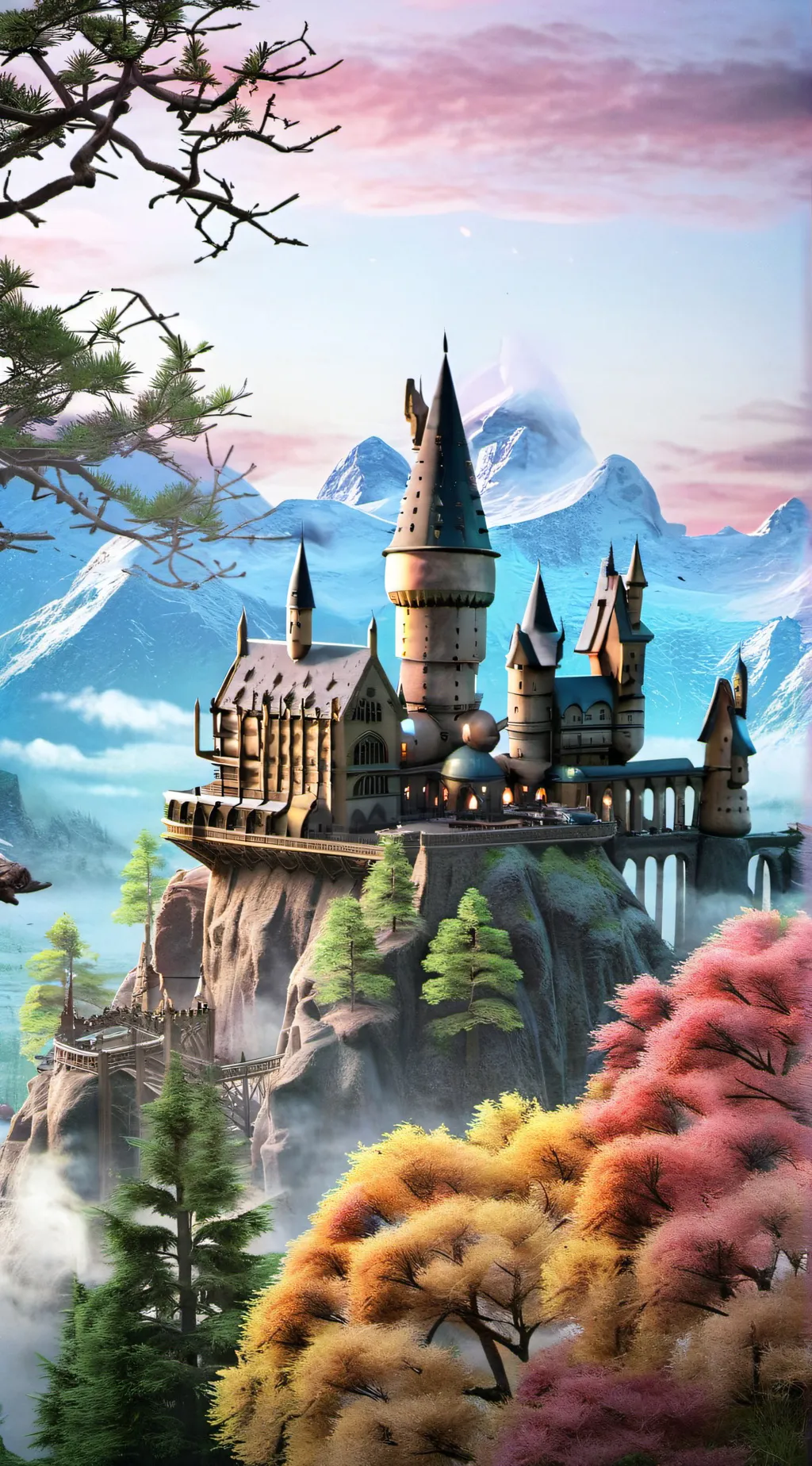 ai character: HOGWARTSSSSS background