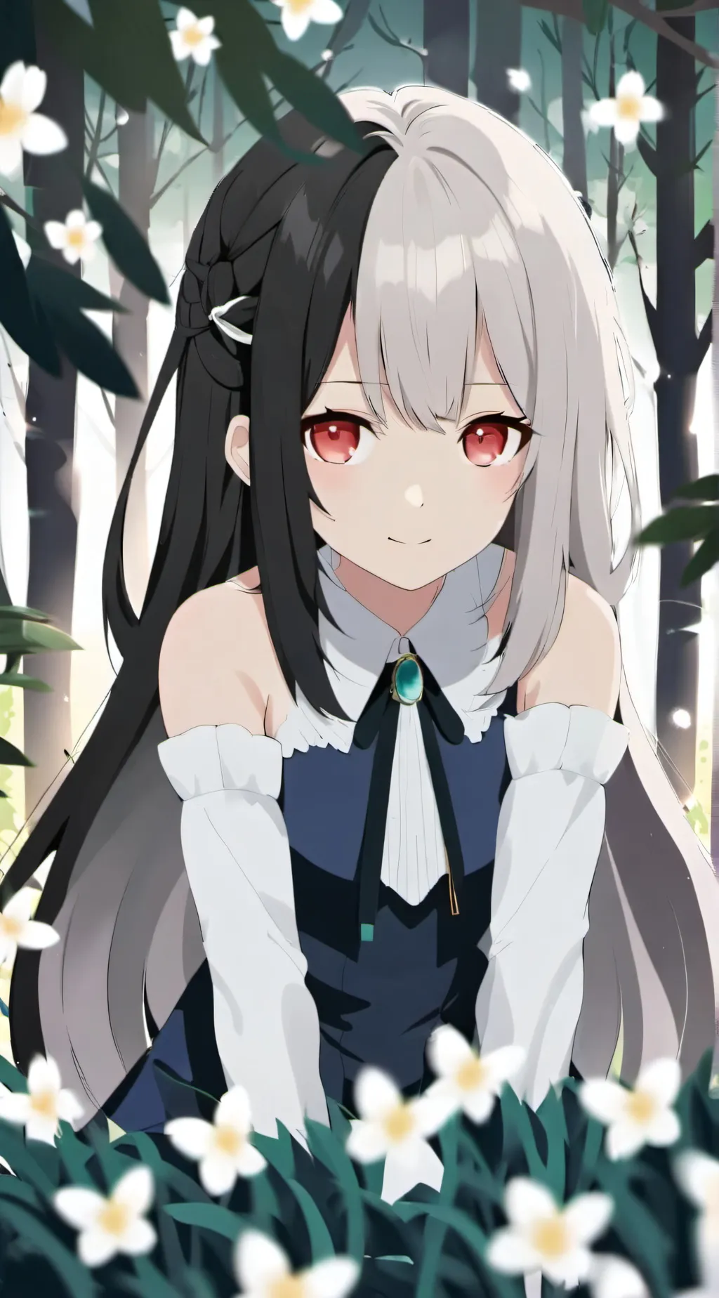 ai character:   LOVE  background