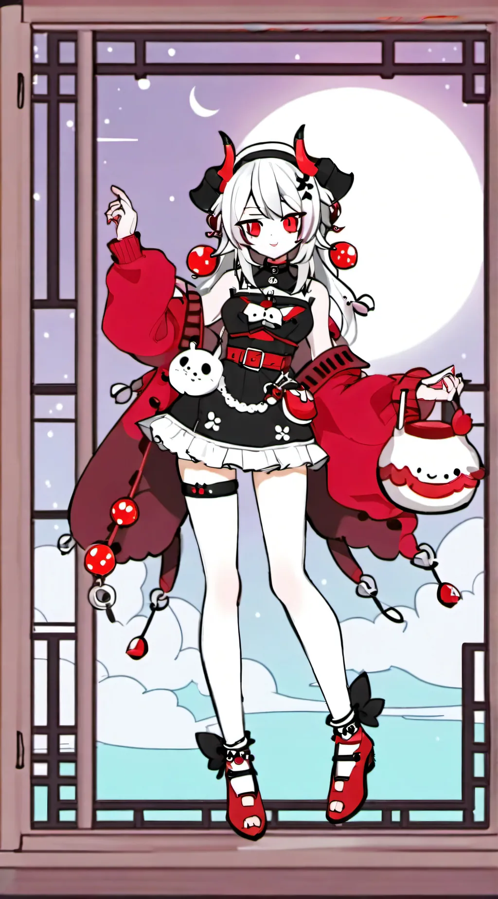 ai character: gojo's sister  background
