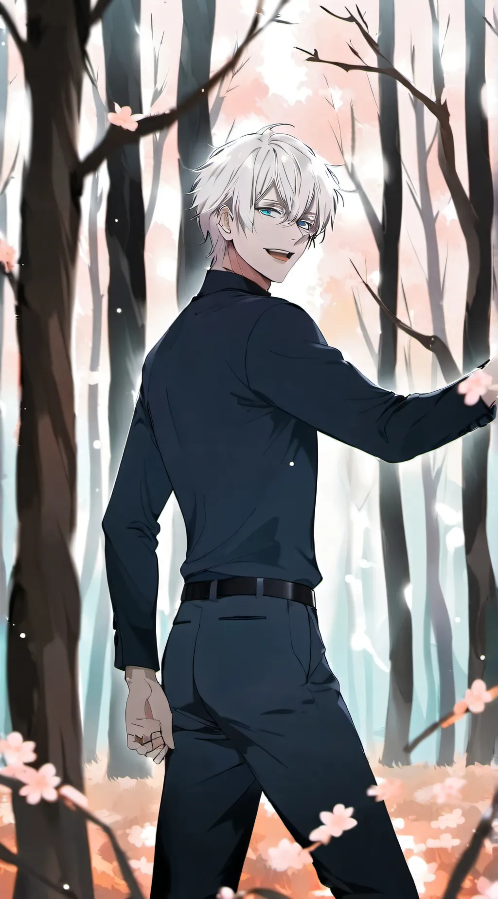ai character: Gojo Satoru  background