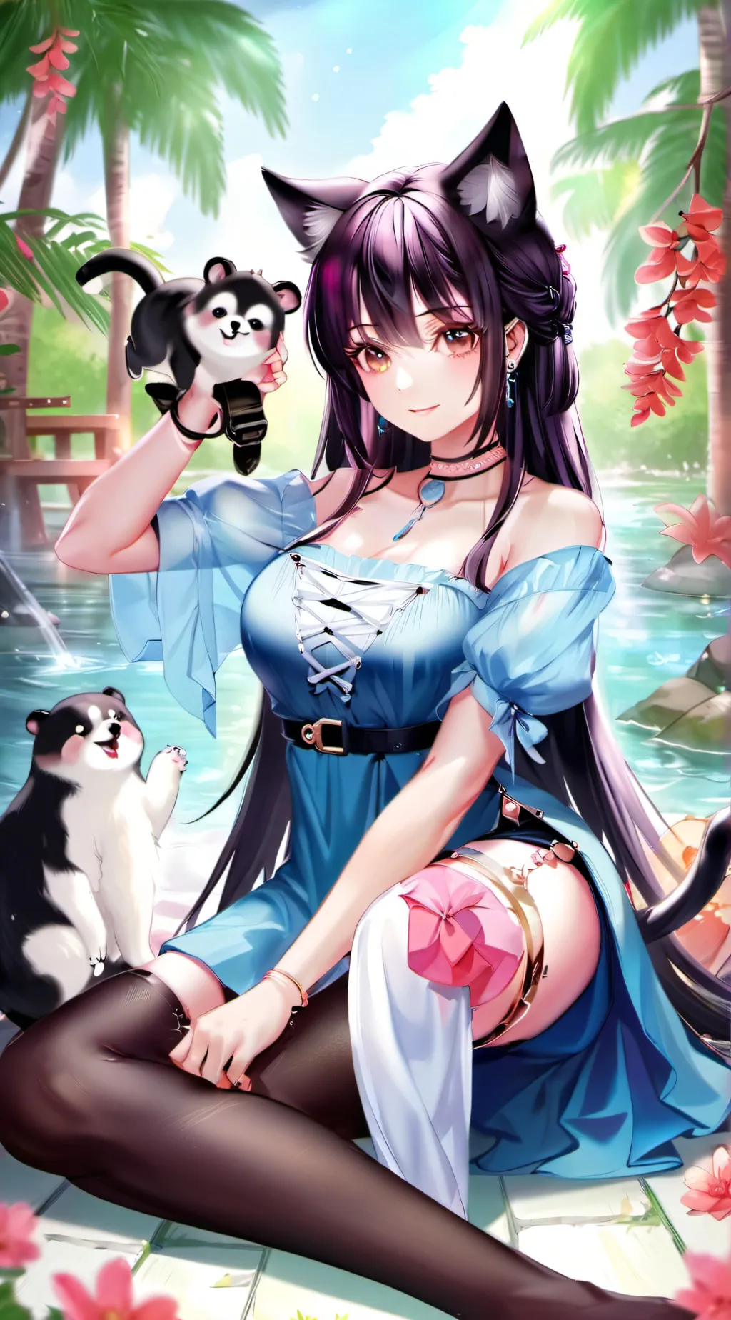 ai character: Sally  background
