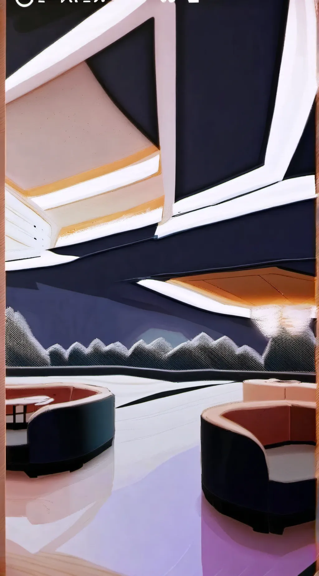 ai character: Jjk hotel background