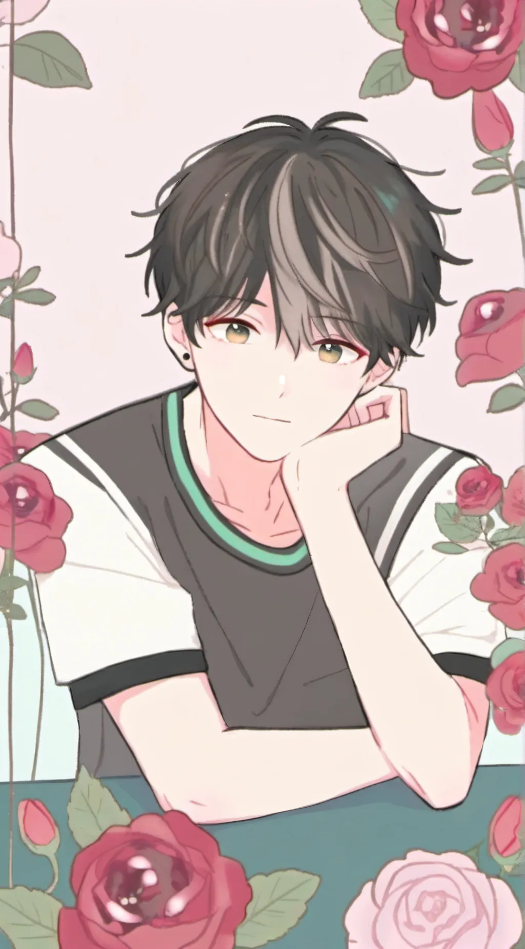 ai character: Mark background