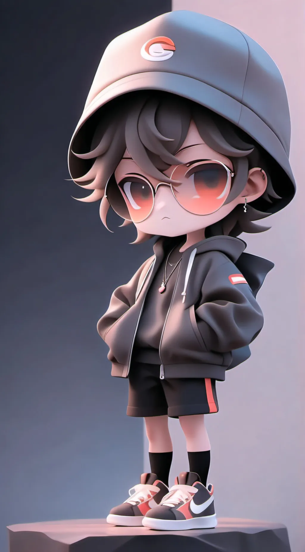 ai character: Rejected  background
