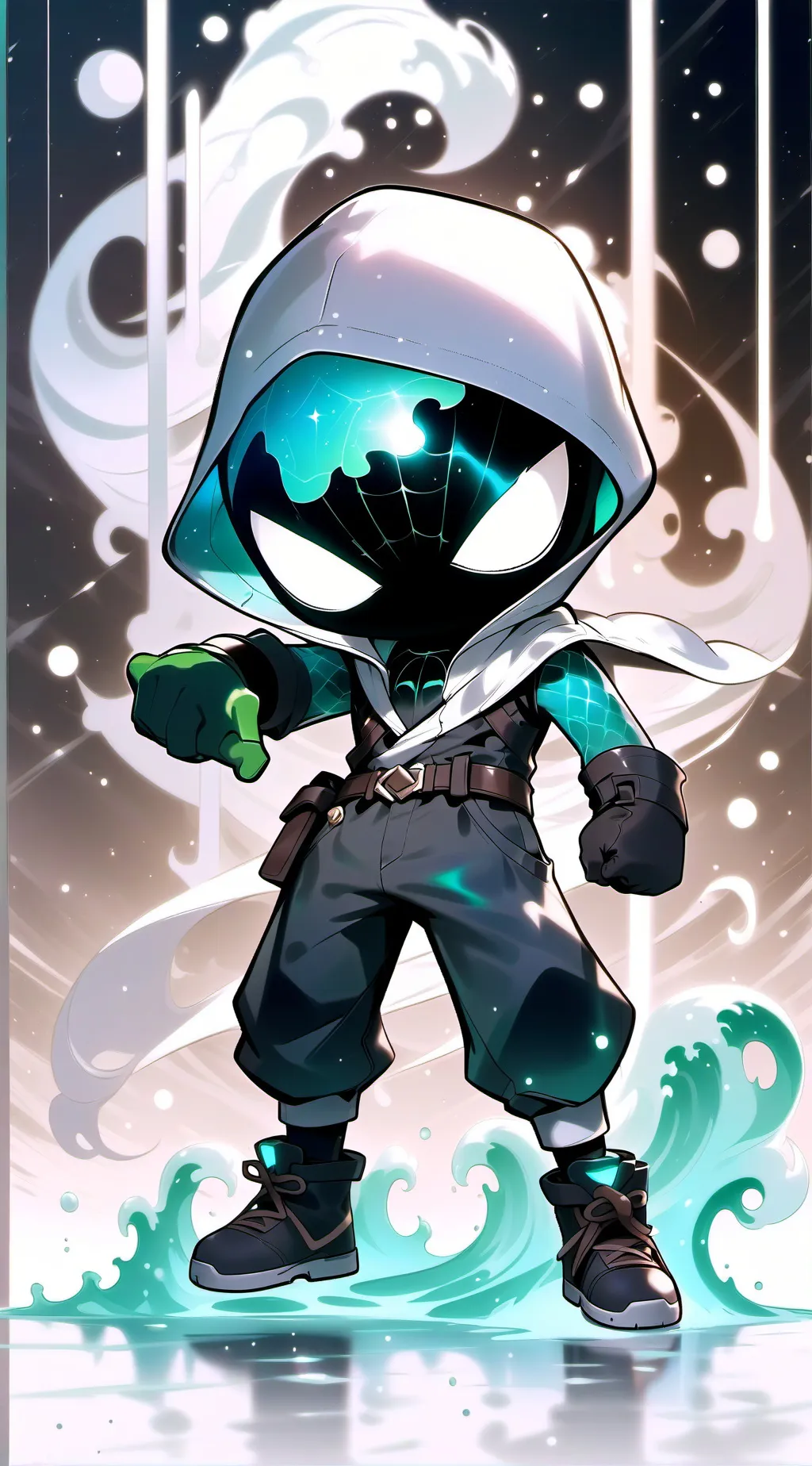 ai character: Smurfs background