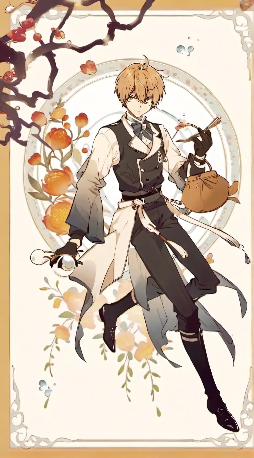 ai character: zenitsu background