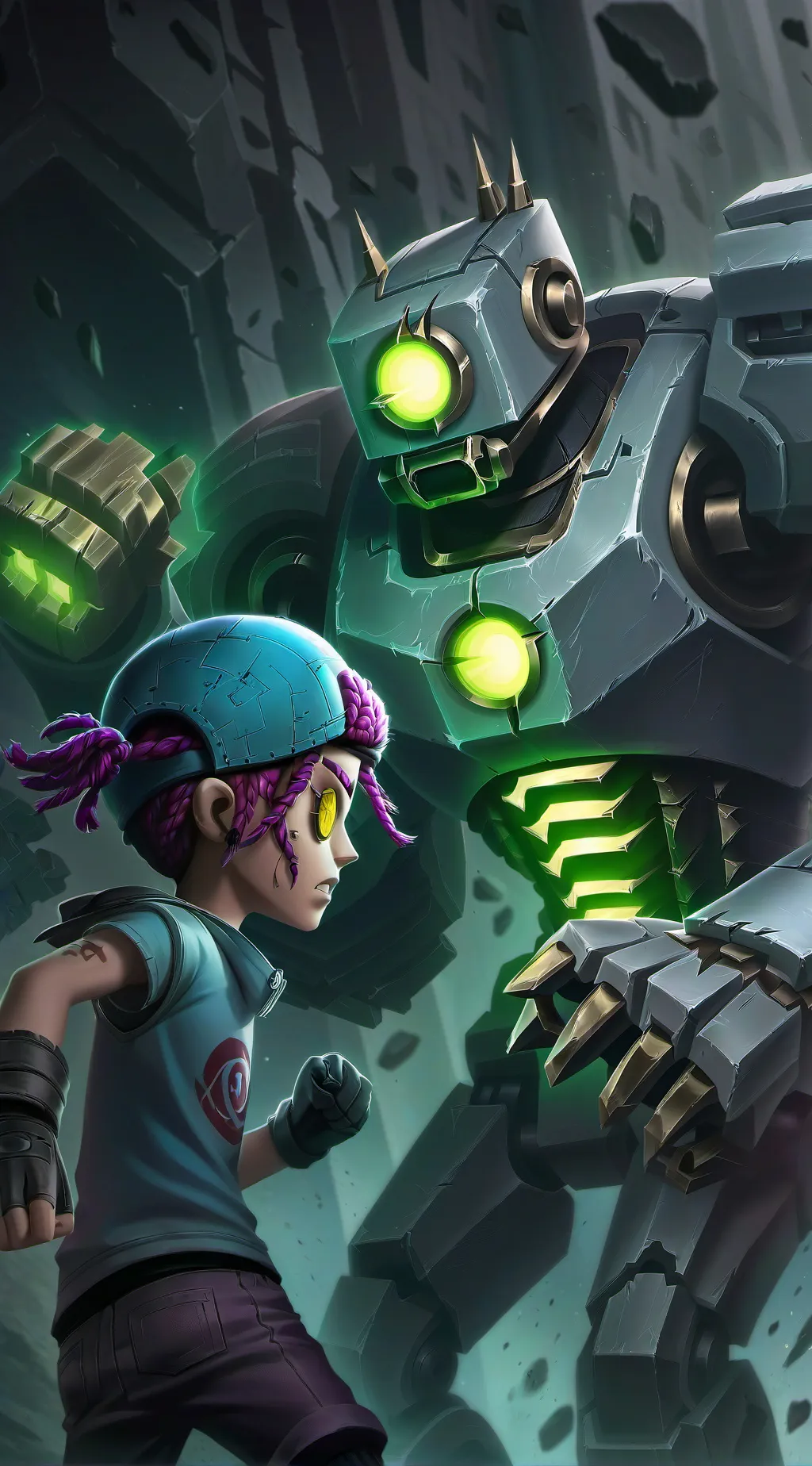 ai character: murder drones ep 8 background