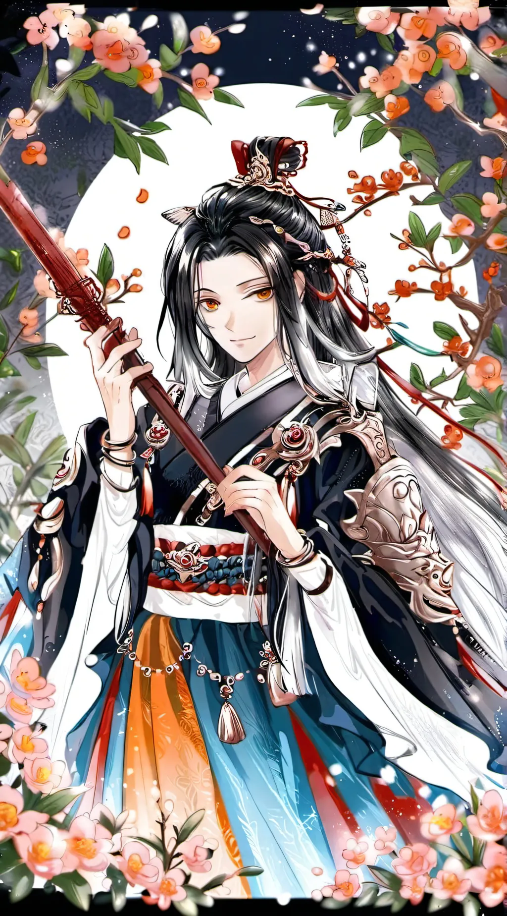 ai character: Demon Slayer background