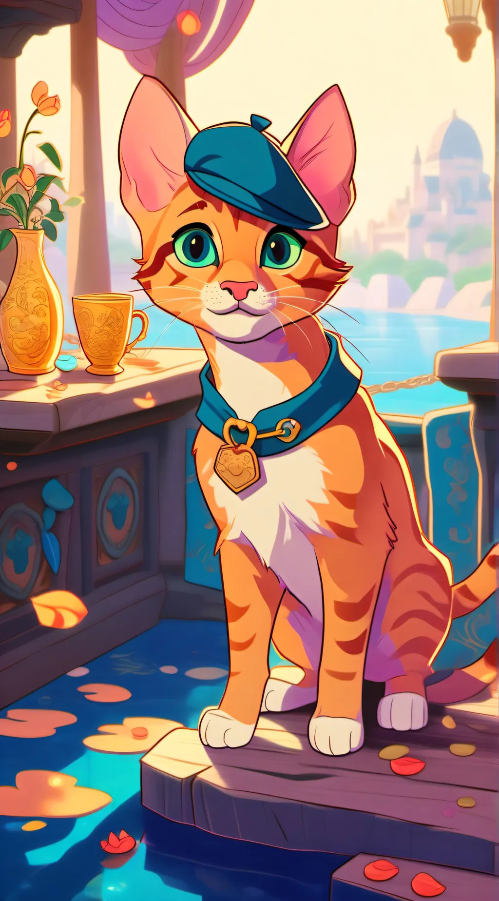 ai character: Cookie background