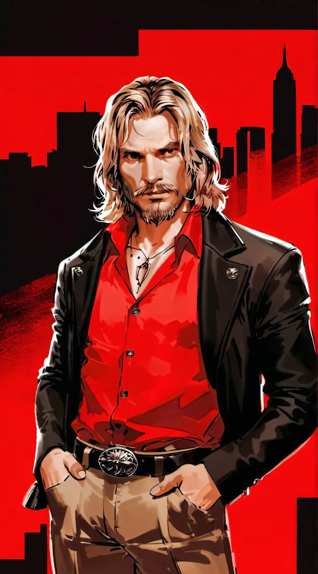 ai character: Micah Bell (RDR) background