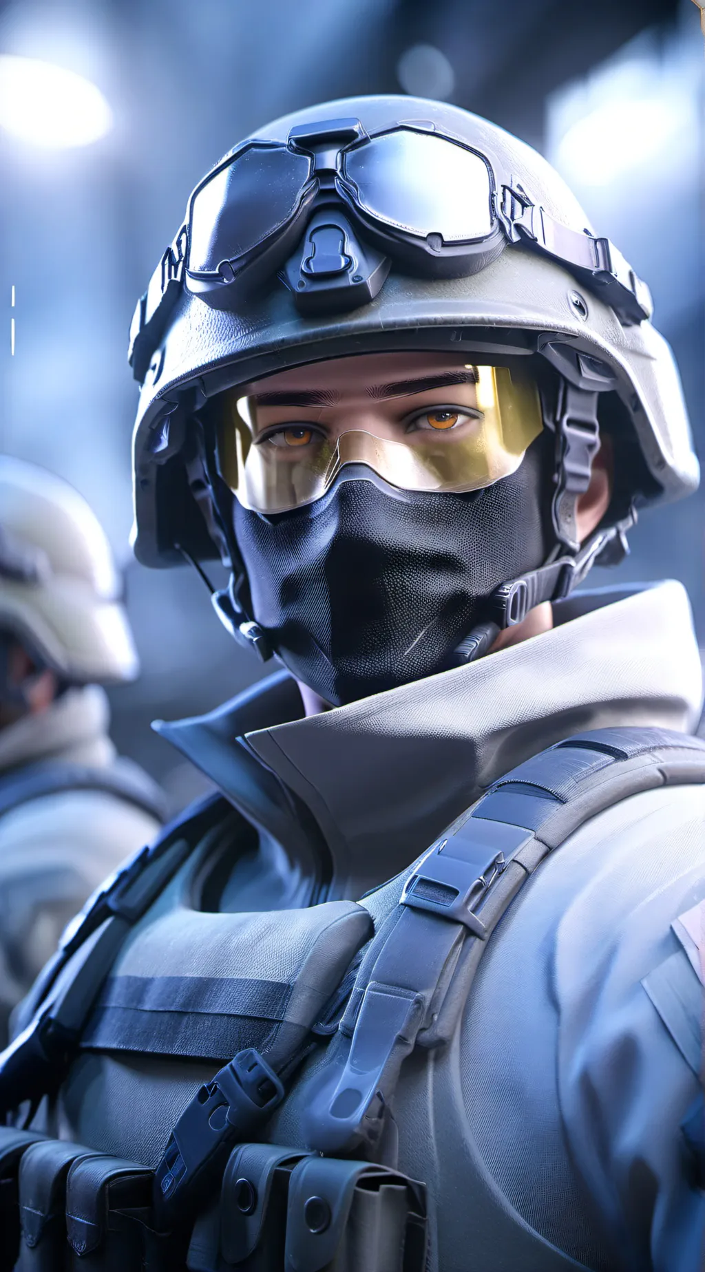 ai character: Anti-Furry Soldier background