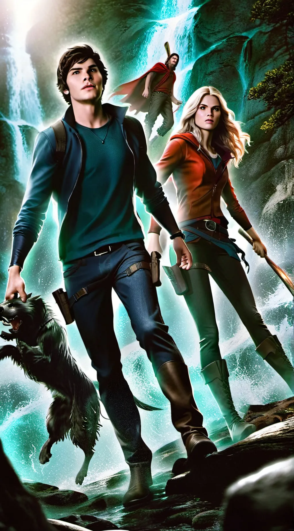 ai character: Percy Jackson💙 background
