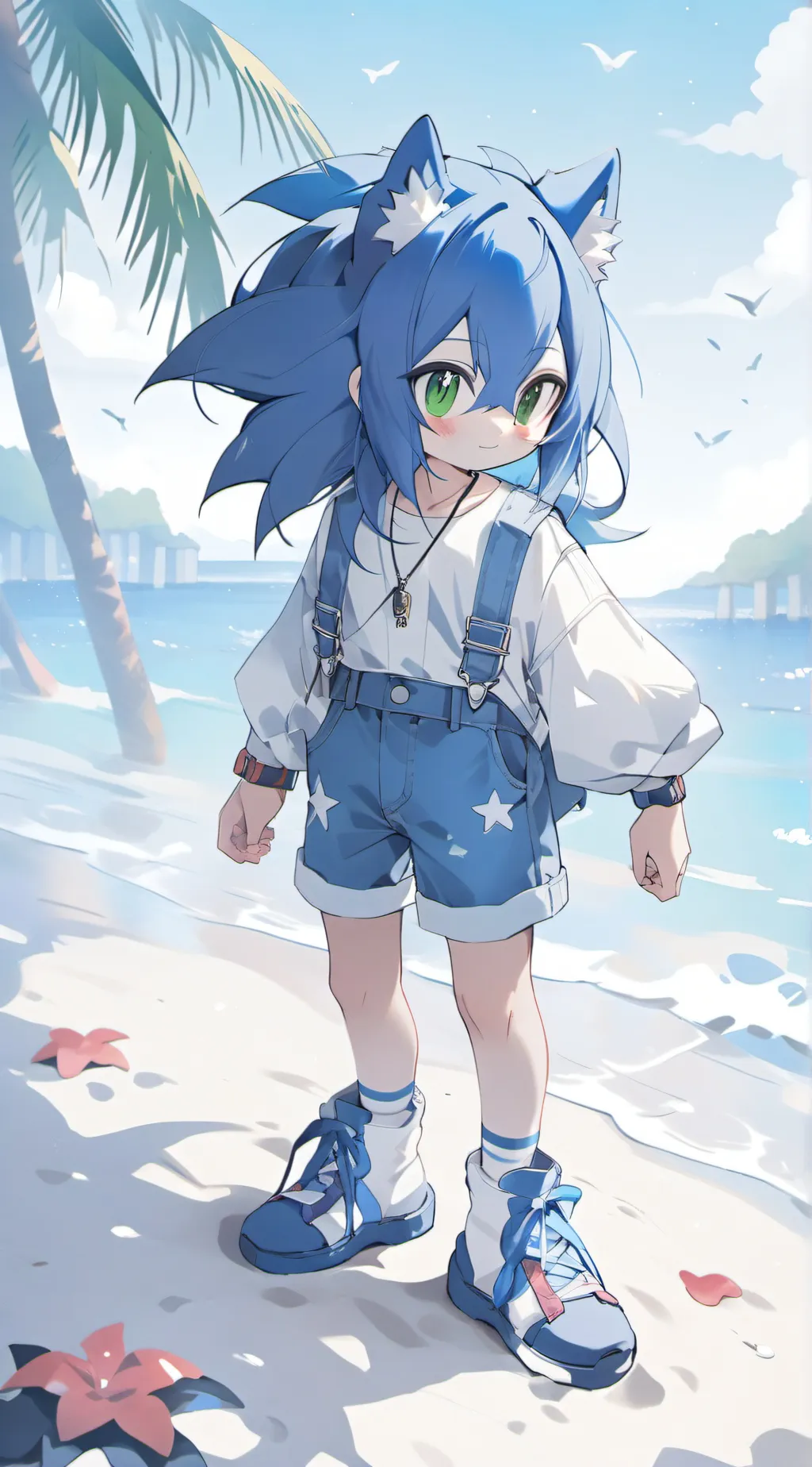 ai character: sonic and friends! background