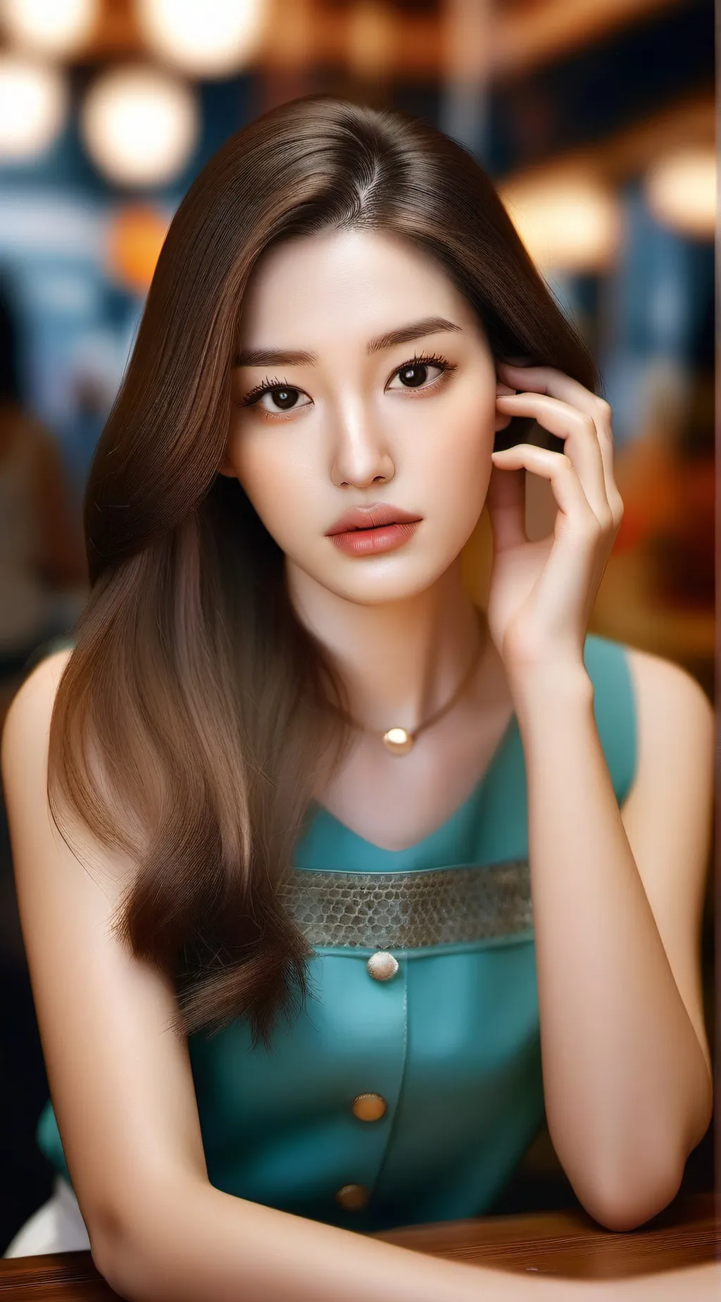 ai character: Rcta girl  background